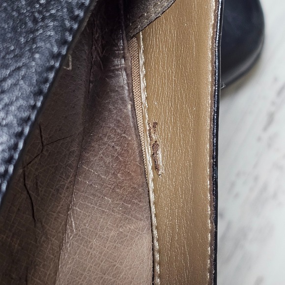 Dansko Black Leather Slip On Loafer Shoes Women Size 40 EU/US 9.5-10 - Picture 5 of 10